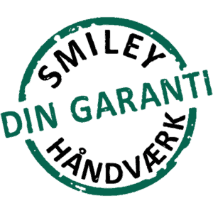 Smiley Håndværk Din garanti